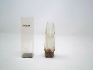 Vintage Selmer Clarion Hs Crystal Bb Clarinet Mouthpiece