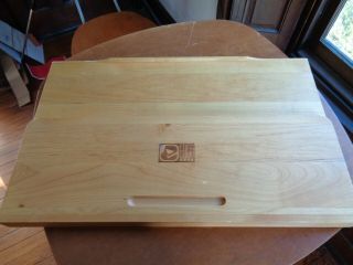 Ergo Wooden Portable Drafting Table Desk Tri - Fold 25 " X 15 "