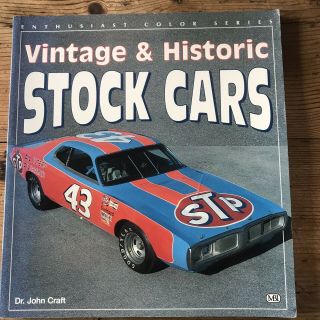 Vintage And Historic Stock Cars Nascar Softback Dr J Craft 1994