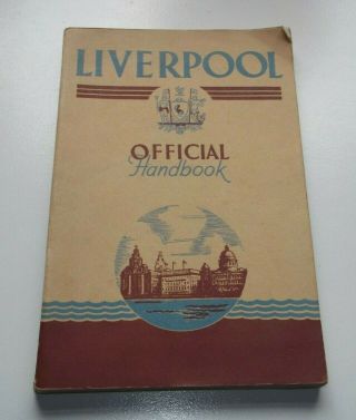 The City Of Liverpool Official Handbook 1946,  Vintage Ads,  Photos,  Illustrations