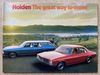 1973/1974 Holden Range Australian Sales Brochure (2)