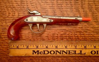 Vintage Hubley Early American Flintlock Jr.  Toy Cap Pistol Gun Bakelite Handle 3