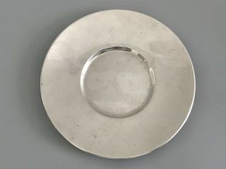 Antique Solid Sterling Silver Tiffany & Co.  Salver Plate / Saucer / 5 " / 133g