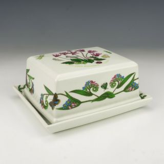 Vintage Portmeirion Pottery Botanic Garden - Butter Dish - Lovely