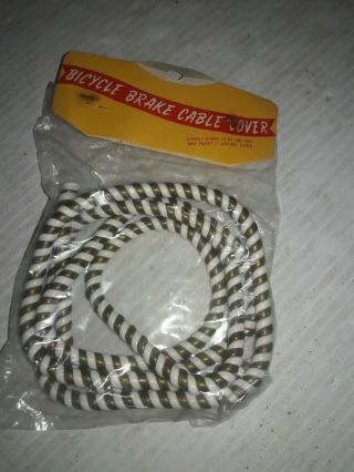 Bicycle Muscle Bike Schwinn Stingray Krate Brown And White Brake Cable Coil