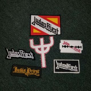 Judas Priest - Logo - Sew On Patches Old Og Vintage 1980 