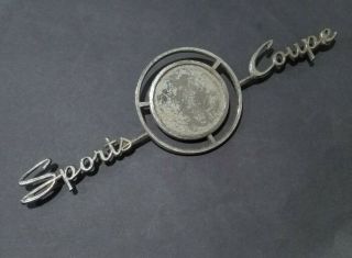 Vintage Ford Falcon Futura Sports Coupe Badge Emblem Letters C8DB - 6250398 - A 3