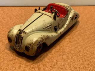 Vintage Schuco Examico 4001 Wind Up Tin Toy Car Made In Germany.
