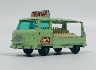 Vintage Matchbox Lesney No.  21 Commer Bottle Float Milk Delivery Truck