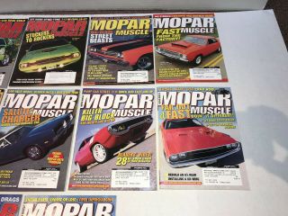 Mopar Muscle 2004 2005 Complete Years 24 Issues Charger Cuda Challanger Hemi 3