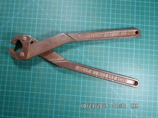 Vintage Briegel Method Tool No.  607,  Electricians Conduit Crimping Tool