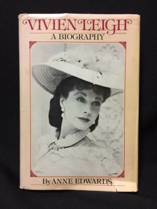 Vintage Vivien Leigh A Biography Hardcover Book By Anne Edwards