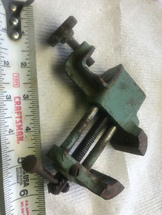 Vintage Small Mini Bench Desk Table Clamp Vice Jewelers Hobby Machinist