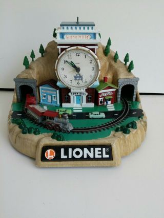 100th Anniversary Lionel Moving Train Talking Alarm Clock
