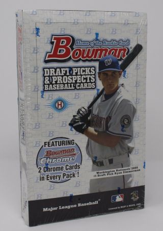 2005 Bowman Draft Picks And Prospects Hobby Box Factory