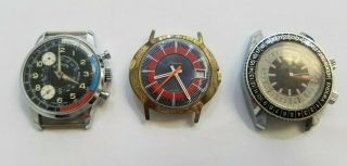 Vintage Endura Watches,  Set Of 3,  Not