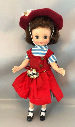 Vintage Betsy Mccall Doll In Co - Ed Dress B - 24 American Character 8 " Non - Smoker