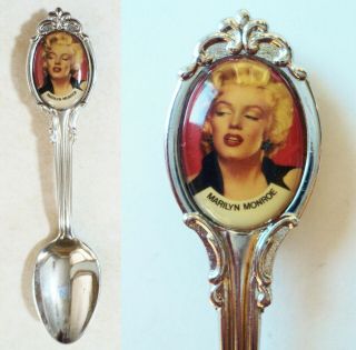 Marilyn Monroe 1950s Vintage Spoon Calendar Pinup Litho Photo Usa