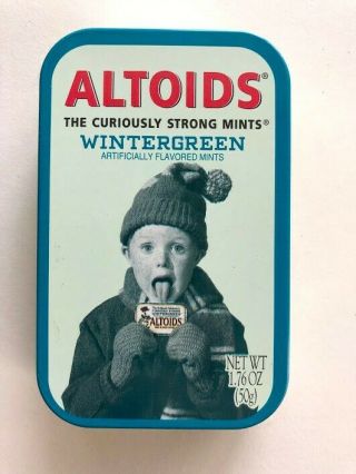 Vintage Empty Altoids Collectible Tin Limited Ed.  A Christmas Story Wintergreen