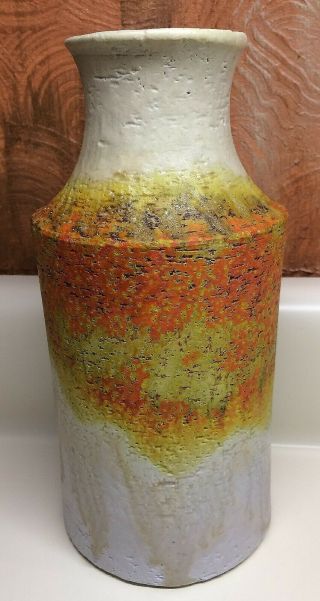 Vintage Marcello Fantoni Mid - Century Modern Drip Vase 1950s - 60s Brutalist Raymor