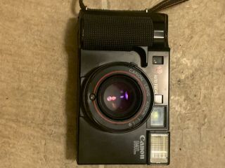 Vintage Canon Ml Af 35 Film Camera 40mm 1:1.  9 Lens,  Whole Bundle With Two Lend