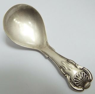 Lovely English Antique 1827 Georgian Solid Sterling Silver Tea Caddy Spoon
