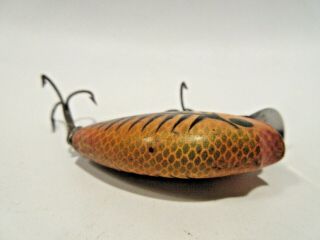 Vintage Heddon 730 Puninseed XRS Silver Shore Chin Tie VERY TOUGH COLOR 3