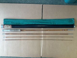 Montague - Redwing Split Bamboo 8 1/2 Ft Fly Rod With Metal Case