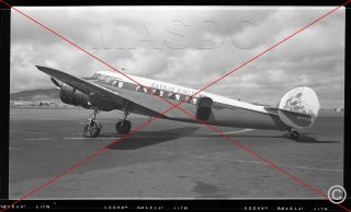 640 - B&w 616 Aircraft Negative - Navajo Airlines Lockheed 10 - A N79236
