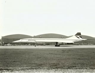 Large And Fine Photograph Of Concorde G - Boac,  Flagship Of The Fleet