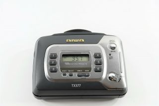 Vintage - Aiwa Hs - Tx377 Portable Cassette Player Am/fm Stereo Radio