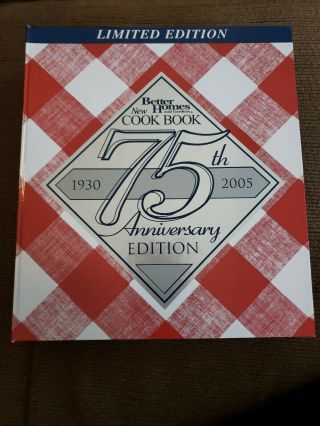 Better Homes And Garden Cookbook Limited Edition 75th Anniversay Edition Vtg