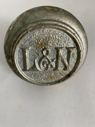 Vintage Railroad Doorknob L&n Louisville Nashville