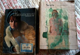 2 Vintage Catalogs Sears 1965 Spring/summer Penney 