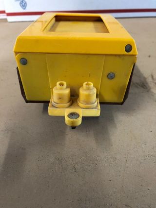 Vintage 1970 ' s TONKA Yellow PRESSED STEEL POP UP CAMPER TRAILER USA manufacture 3