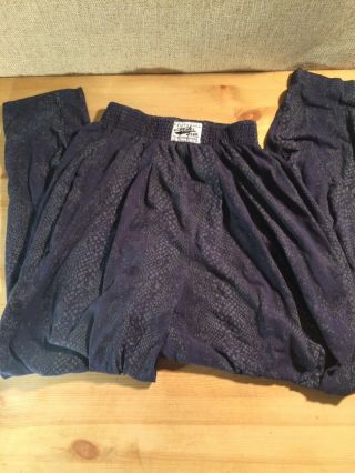 Vintage 90s California Crazee Wear Pants Workout Weight Lift Medium