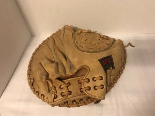 Vintage Ahi Japan Baseball Catchers Mitt Glove Ahi6948 Professional Model A9