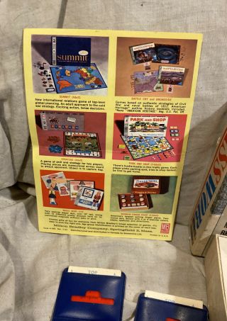 Vintage Milton Bradley Company PASSWORD Board Game 1962 COMPLETE 3
