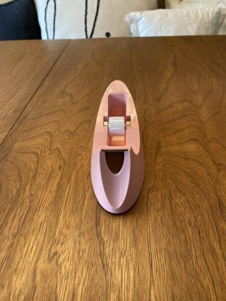 Vtg 3m Pink Scotch Brand Model C - 15 Home Tape Dispenser Mcm