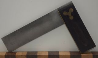 Vintage 6 " Stanley No.  20 Try Square (inv J096)
