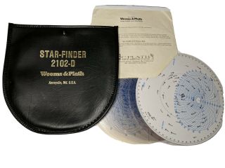 Vintage Weems & Plath Star Finder 2120 - D - Complete