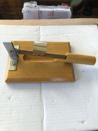 Vintage Automatic Clam Shucker - Stainless Steel - Ronald Lee Co