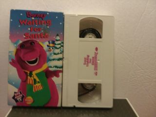1992 VINTAGE VHS Barney Waiting For Santa 3