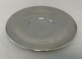 Sterling Silver Serving Tray Salver Charger By Ag Schulz Baltimore 10” 220 Grams