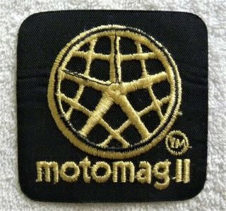 Vintage Motomag Ii,  Mongoose Series Bmx Bicycle Racers,  Bike Patch,