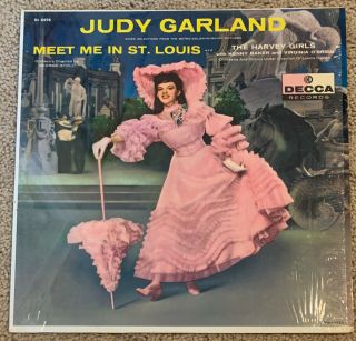 Vintage 1957 Judy Garland Vinyl Lp Decca Dl 8498 Mmisl/the Harvey Girls