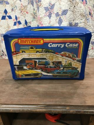 Vintage 1970s 24 Car Carry Case For Fast 111s Hot Wheels Matchbox Etc.