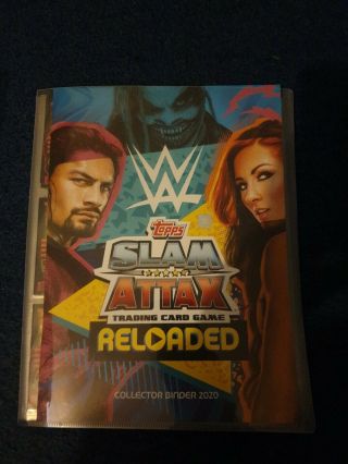 Topps Wwe Slam Attax Reloaded Complete Set 352 Cards All Rare 100 Club