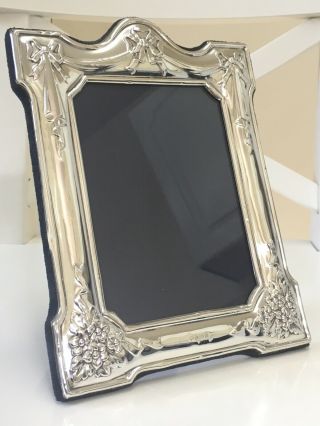 Stunning Solid Silver Photo Frame by Carr’s of Sheffield 1996 (19.  5cm X 14.  5cm) 2