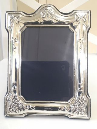 Stunning Solid Silver Photo Frame by Carr’s of Sheffield 1996 (19.  5cm X 14.  5cm) 3